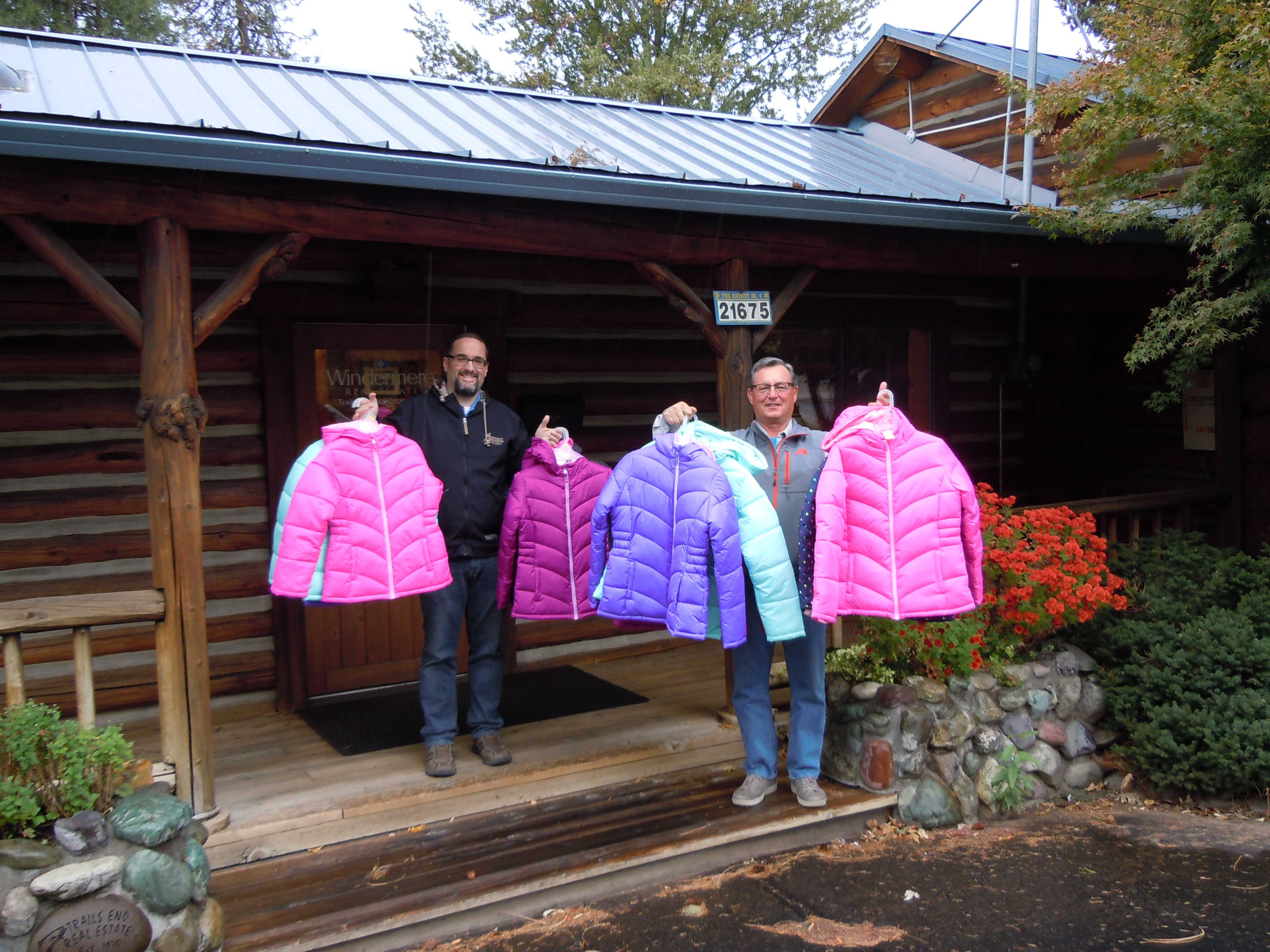 coats for kids, windermere coats for kids campaign, oregon coats for kids, mike malepsy, mike coble