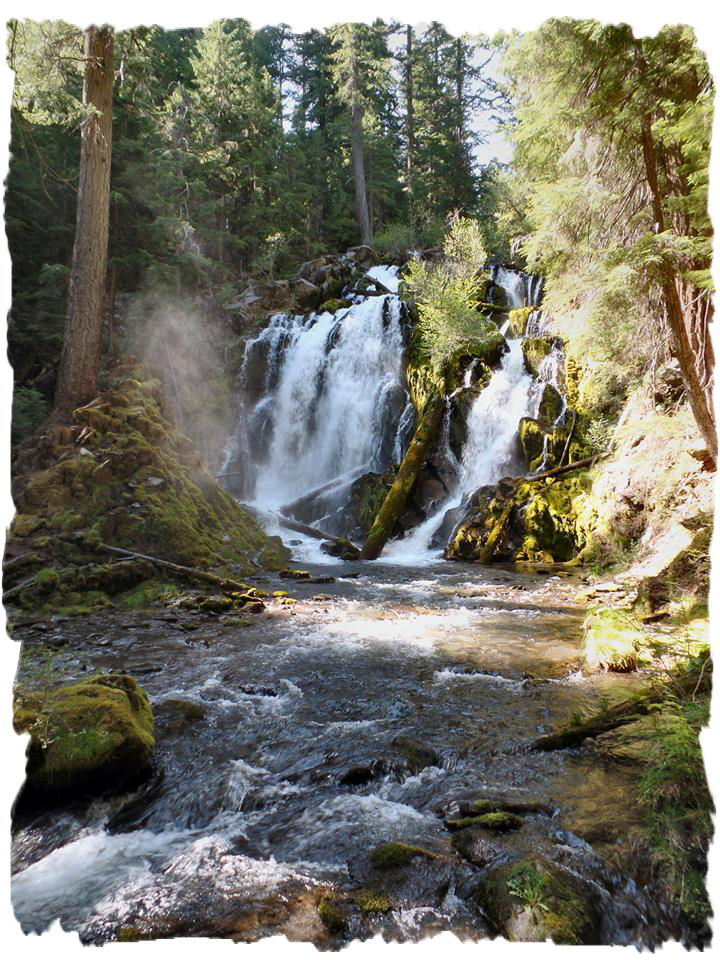 Southern Oregon Recreation National Creek Falls