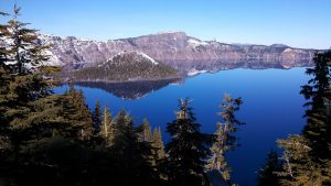 crater lake, oregon, southern oregon home search, blue